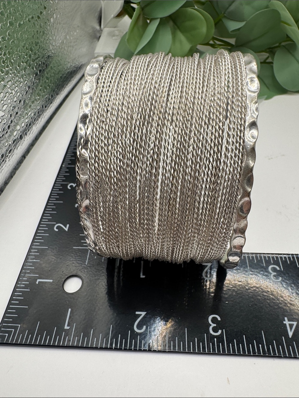 Pomina Silver Tone Multi Strand Cuff Bracelet (BR1616/1) - Picture 5 of 7